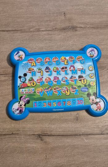 Tablette éducative abécédaire de Mickey
