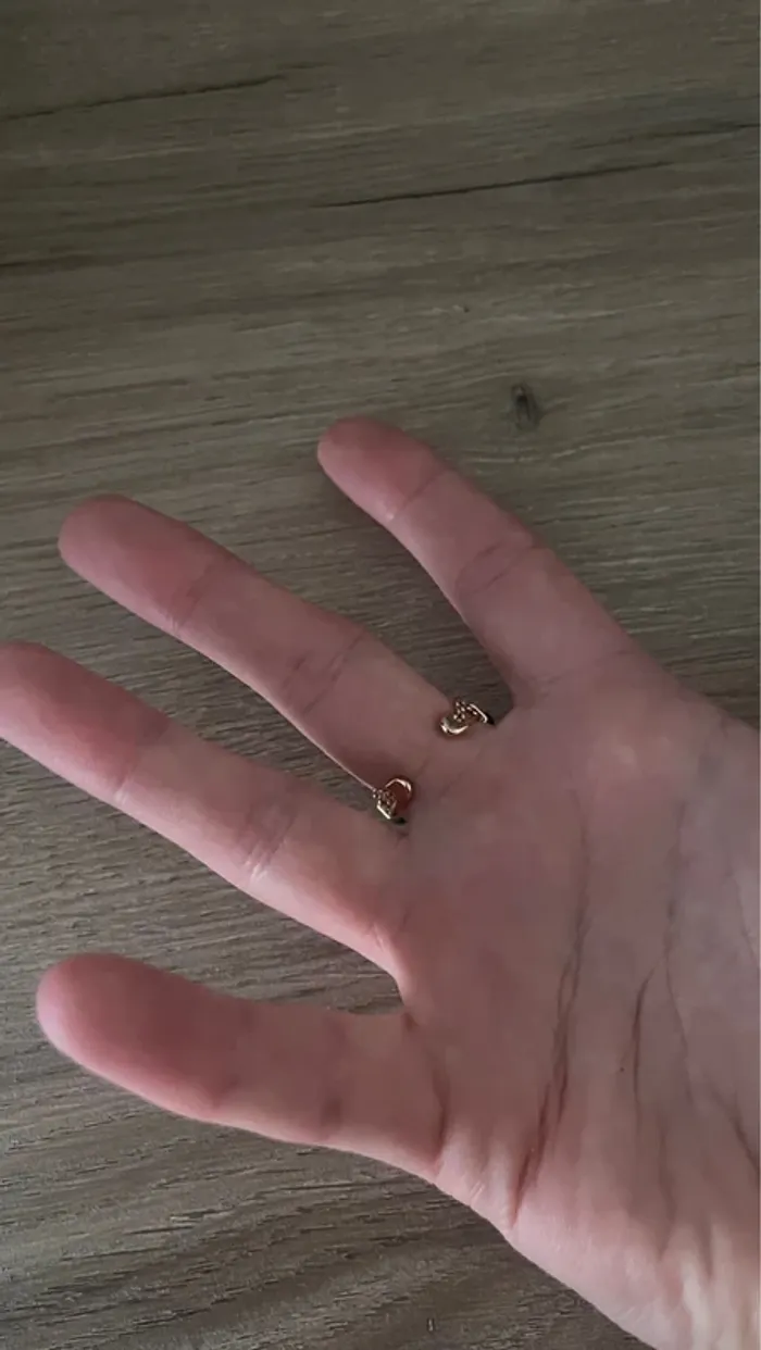 Bague doré taille S - photo numéro 3