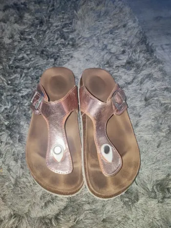 Sandales pieds nus fille taille 34 gemo