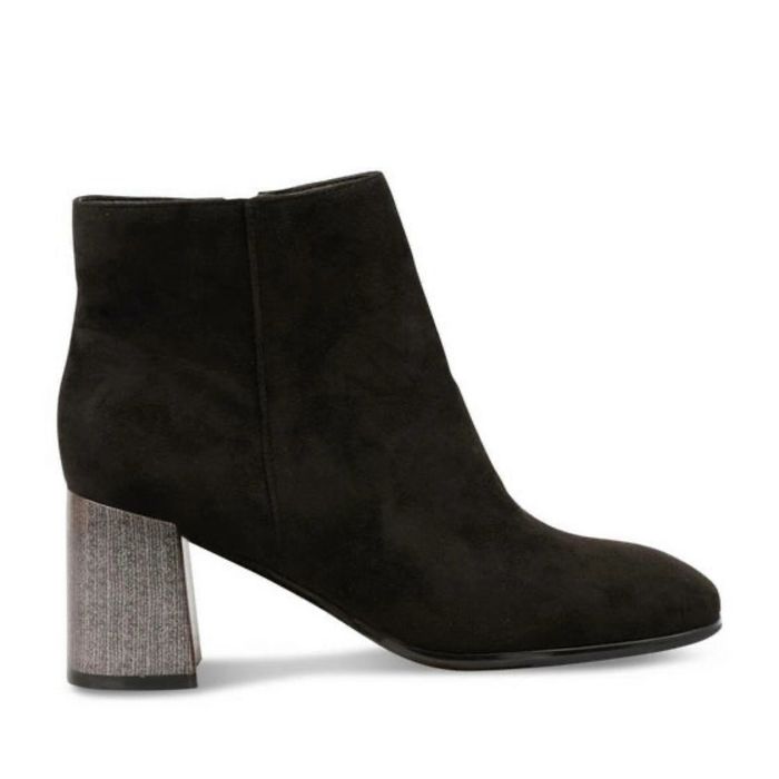 Bottines Sinéquanone Noir Daim fermeture éclair Femme Taille 39 - photo numéro 2