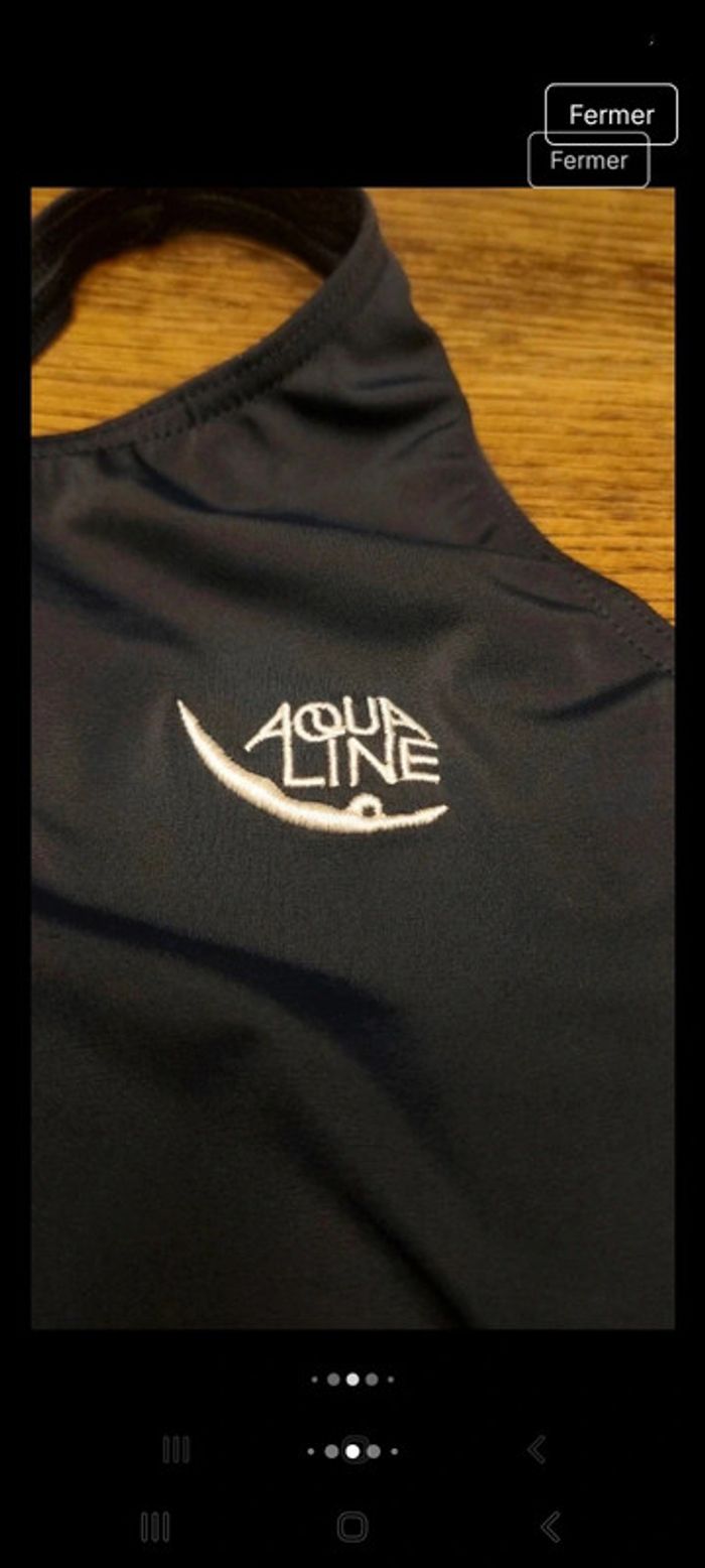 Maillot de bain marine AquaLine taille fr 38 - photo numéro 5