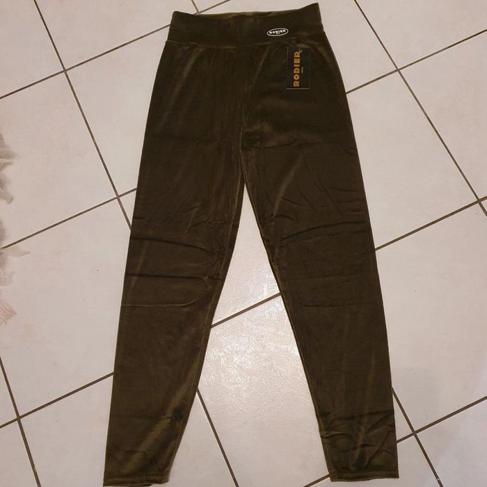 Pantalon femme Rodier vert foncé Taille L/XL