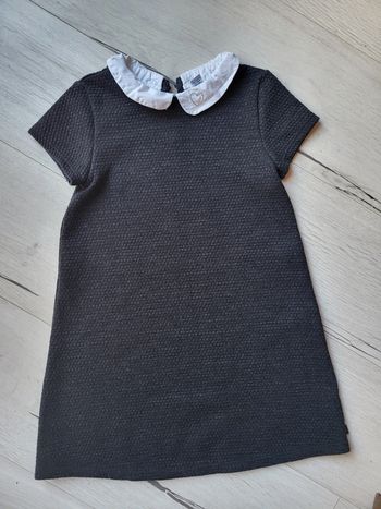 Robe grise mi saison okaidi 6ans