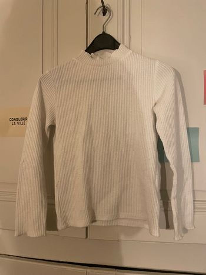 Col roulé blanc Kiabi