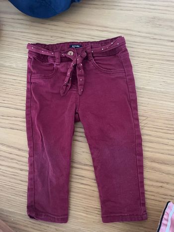Jeans bordeaux