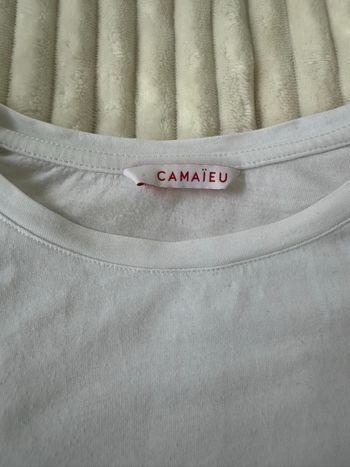 tee shirt camaïeu
