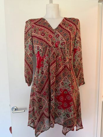 Robe coloré rouge Springfield