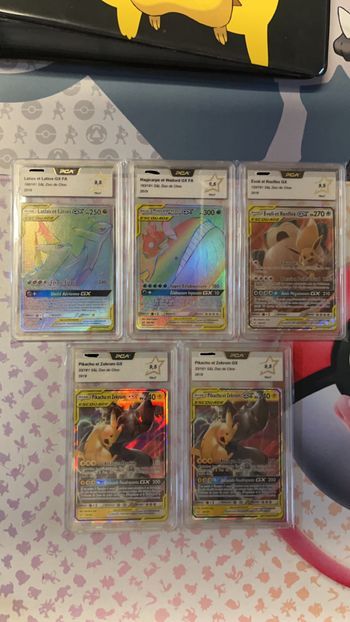 Ventes cartes gradé PCA