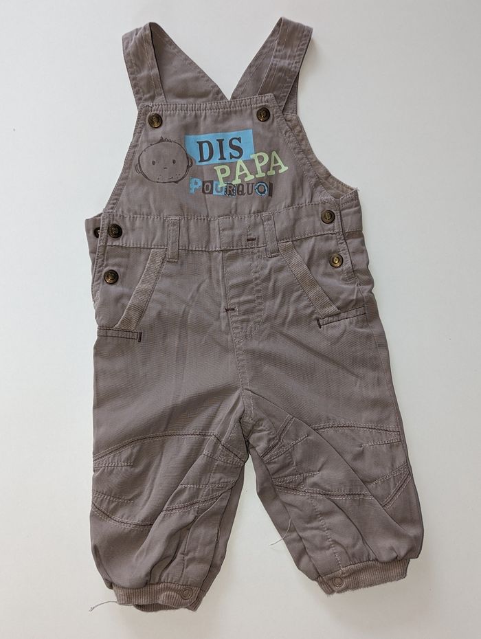 Lot de 4 salopettes 6 mois - photo numéro 5