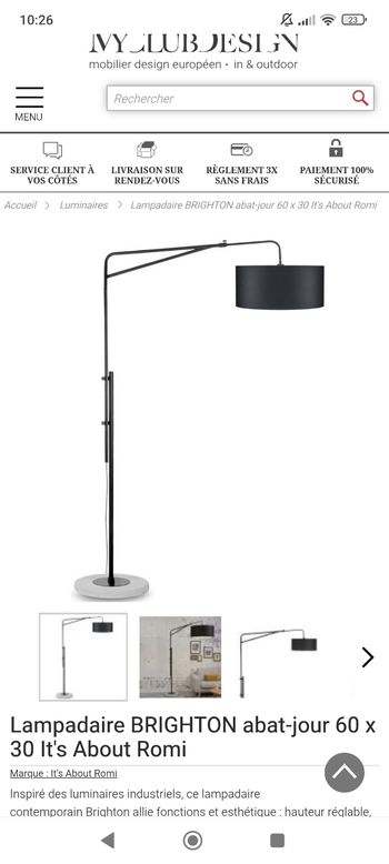 Grand abat jour It's about Romi