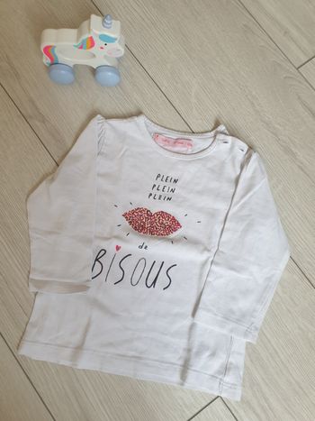 Tee shirt manches longues 12 mois
