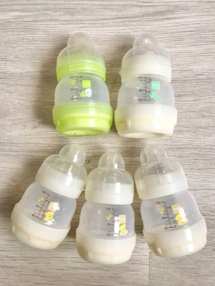 5 biberons 130ml (Mam) - photo numéro 2