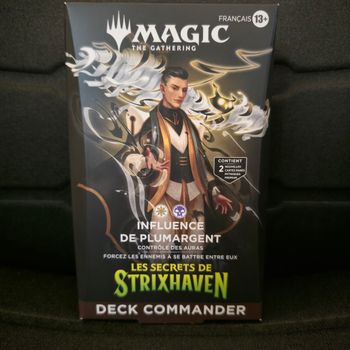 Deck Commander Les Secrets de Strixhaven Influence de Plumargent (Orzhov Blanc/Noir) Magic