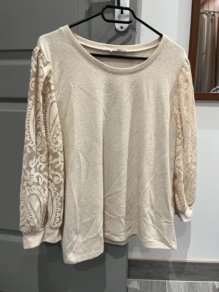 Pull manches 3/4