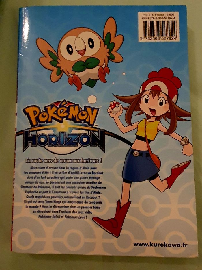 Manga pokemon horizon tome 1 - photo numéro 2