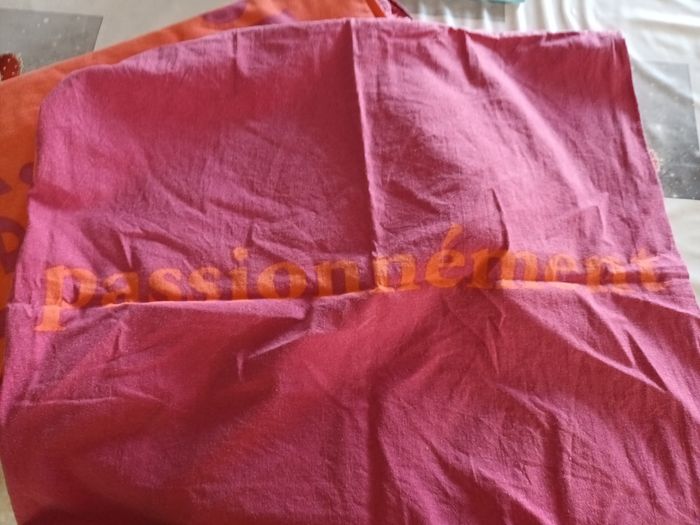 Housse couette " je t'aime " - photo numéro 2