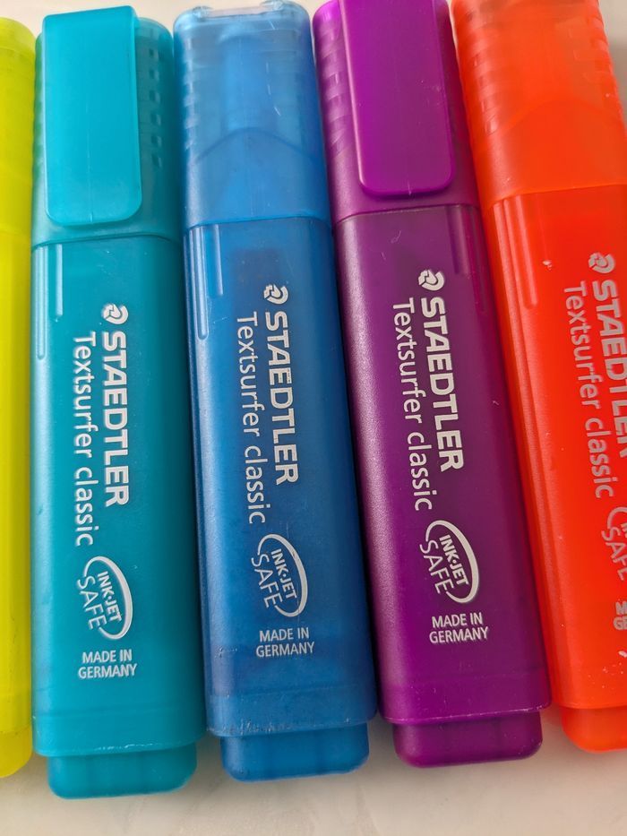 Lot de 7 Surligneurs Staedtler. - photo numéro 3