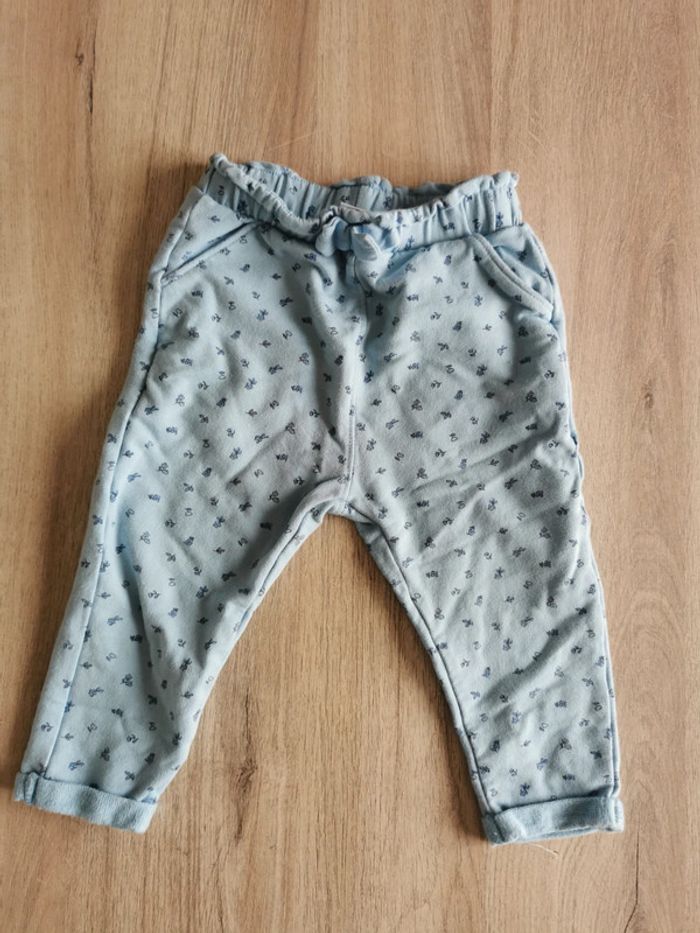 Pantalon jogging bleu 18mois