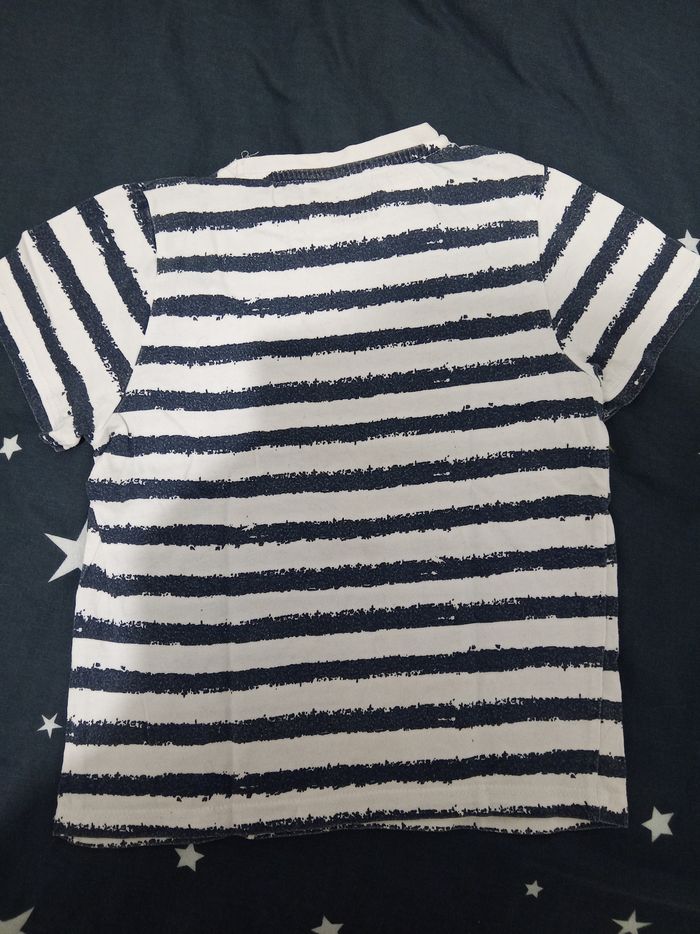 T-shirt a rayures _ 4 ans - photo numéro 2