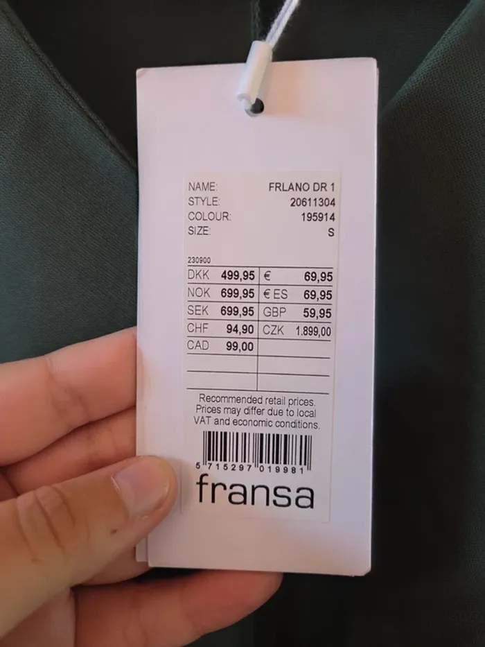 Robe femme T S Fransa neuve - photo numéro 3