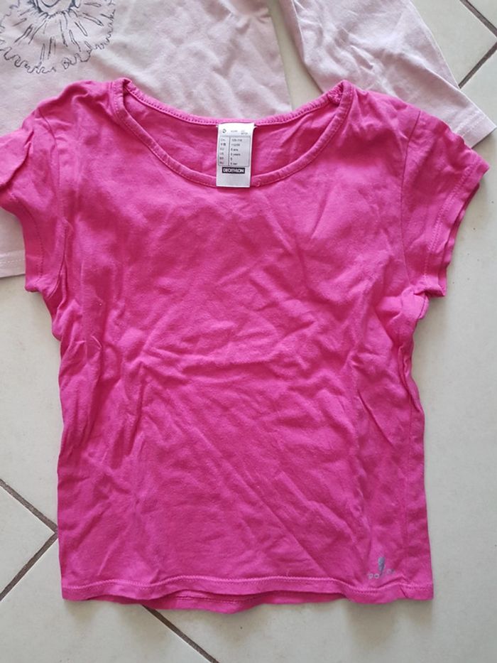 Lot de 2 t-shirt fille 5 ans - photo numéro 2