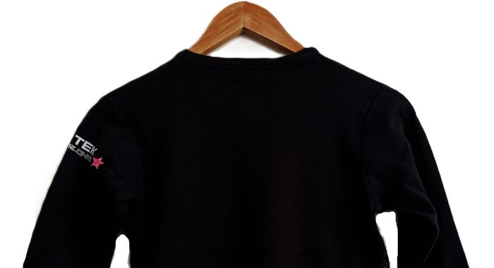 T shirt panthère noir rose et blanc. Manches longues. Be Some One. Taille 12 ans - photo numéro 3