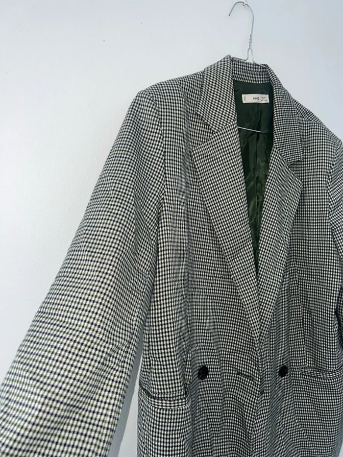 blazer à carreaux - Mango - photo numéro 3