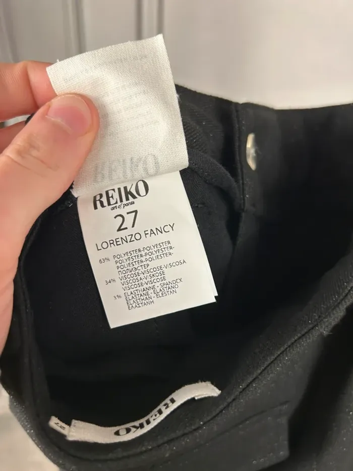 Pantalon taille haute Reiko W27 Noir Neuf - photo numéro 10