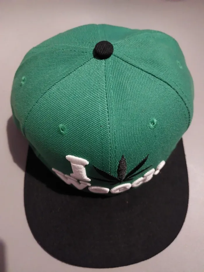Casquette snapback US i love weed - photo numéro 2