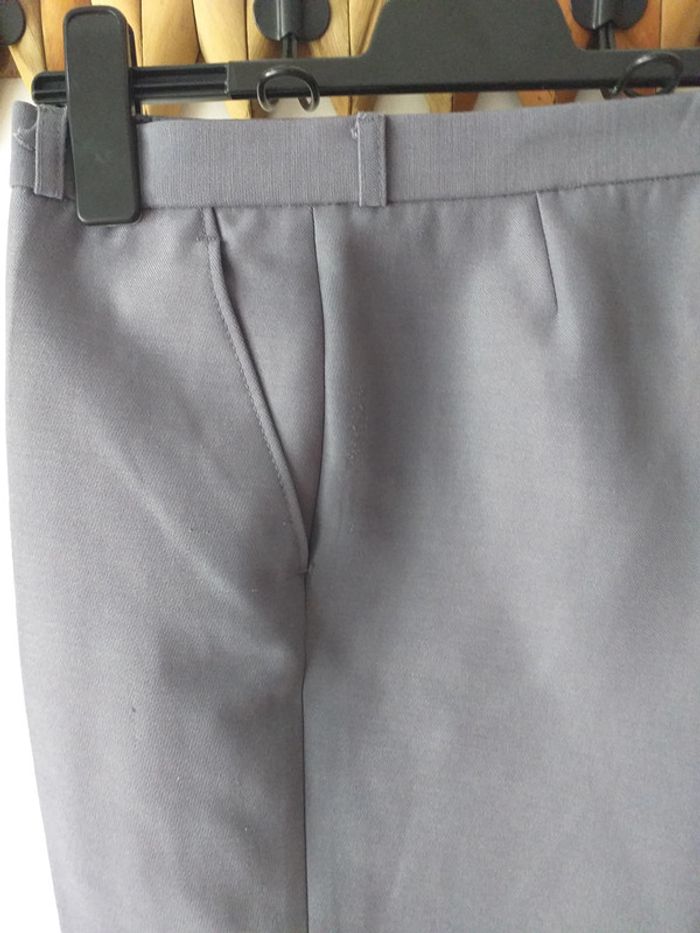 Pantalon de costume gris - photo numéro 3