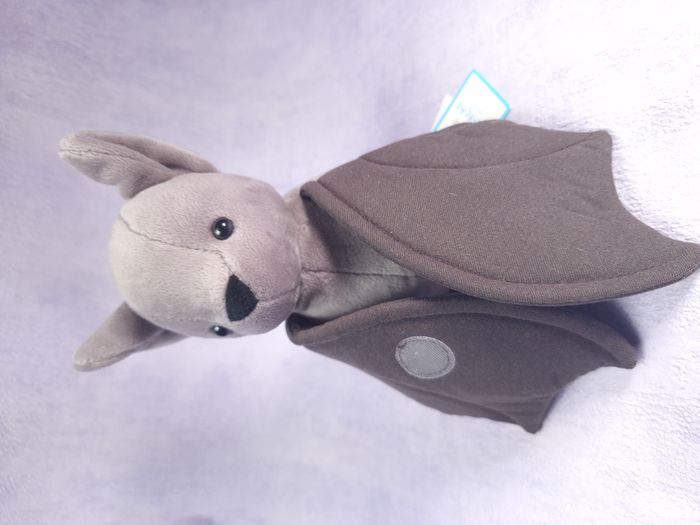 peluche Jellycat retired Wrapabat Brown BAT3BEN Halloween collection - photo numéro 2