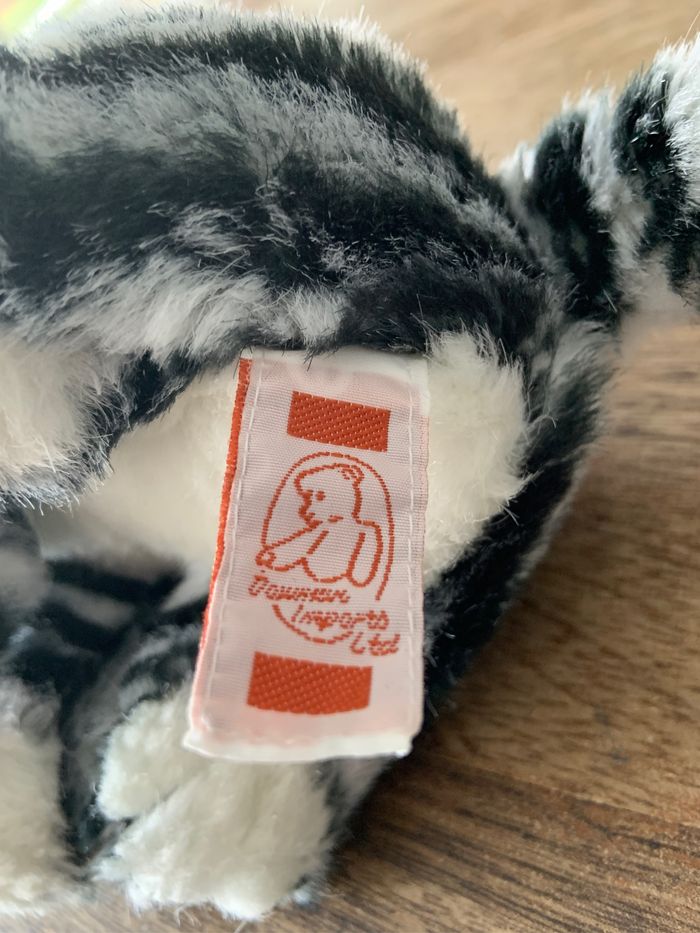 Peluche tigre blanc  parfait état - photo numéro 5