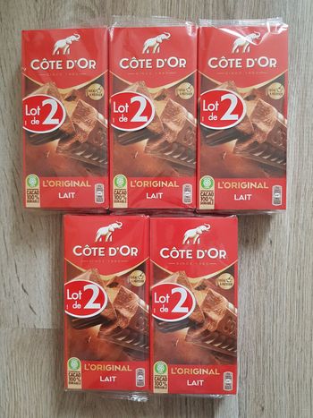 Tablettes côte d'or