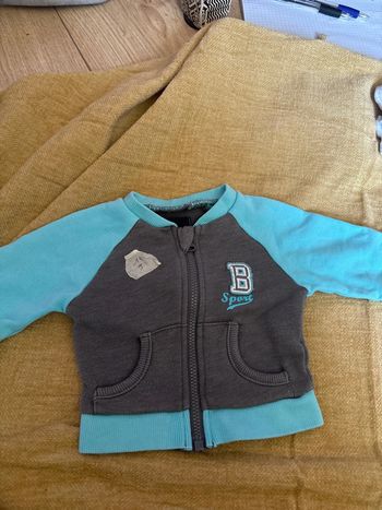 Gillet bleu