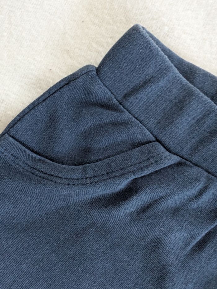 Short bleu marine - 24M - Mots d'enfants - photo numéro 3