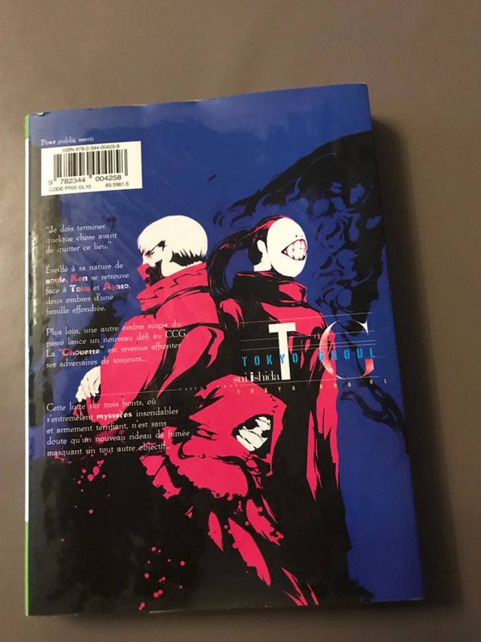 Manga Tokyo ghoul tome 8 - photo numéro 2