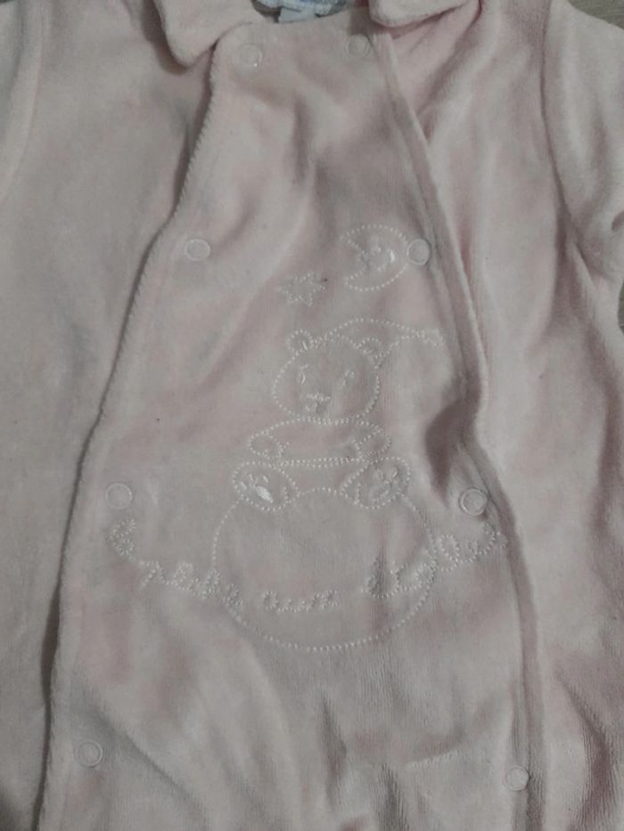 Pyjama velours 3 mois - photo numéro 2