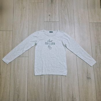 Très joli pull gris. Fille 12 ans. Marque In Extenso