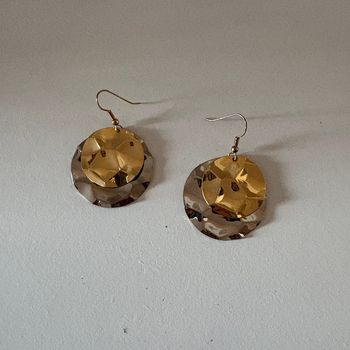 Boucles d’oreilles • doré & argenté 🌿