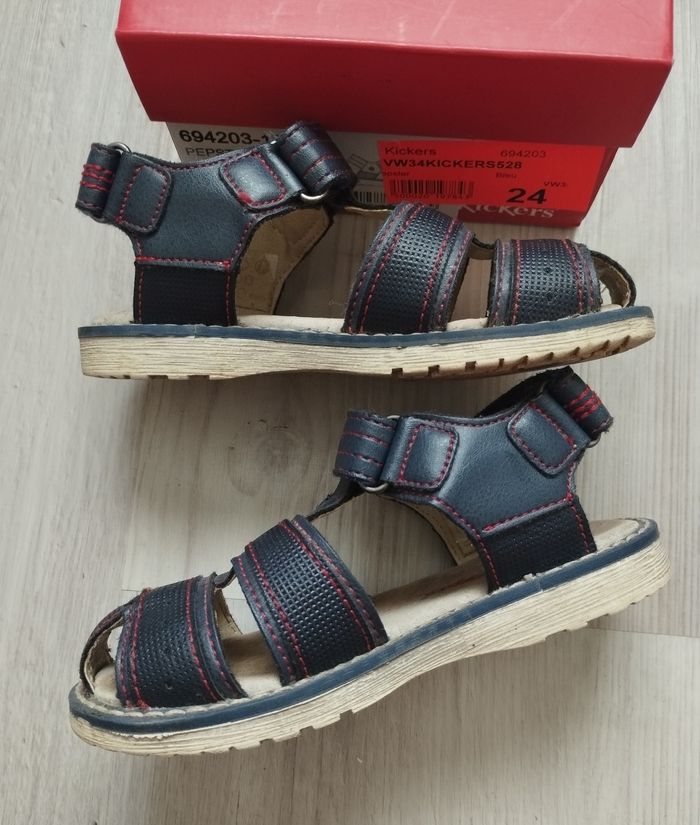 Sandales kickers pepster 24 - photo numéro 3
