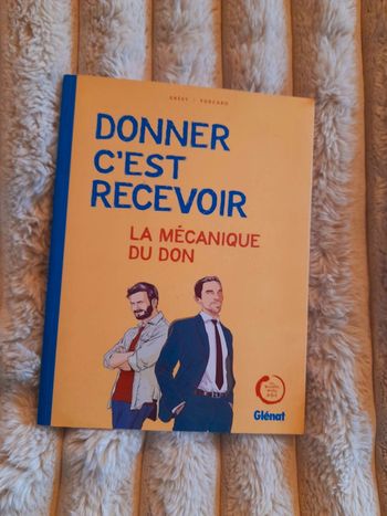 Bande dessinée Donner c'est recevoir