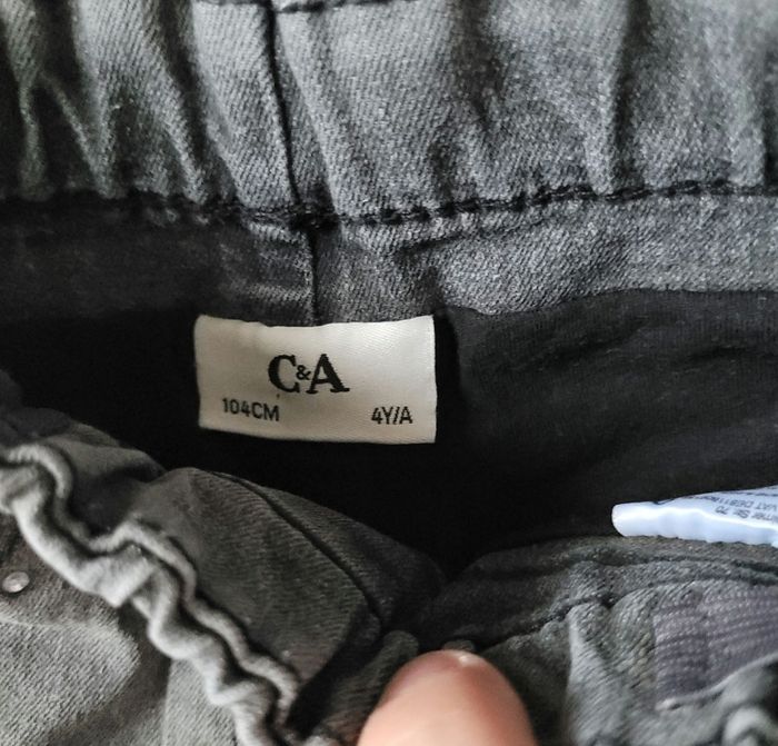 Jeans chaud à strass taille 4 ans - photo numéro 5