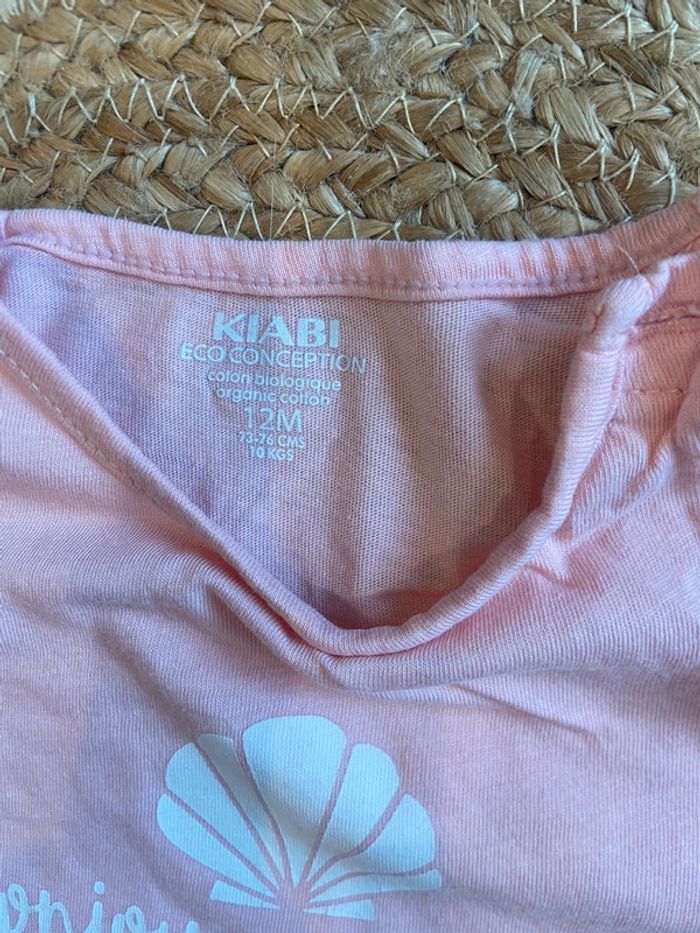 Tee-shirts fille 12 mois Kiabi - photo numéro 2