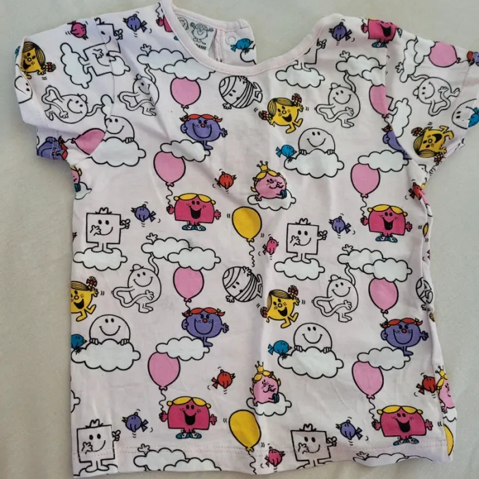 Tee shirt monsieur madame 18 mois - photo numéro 2