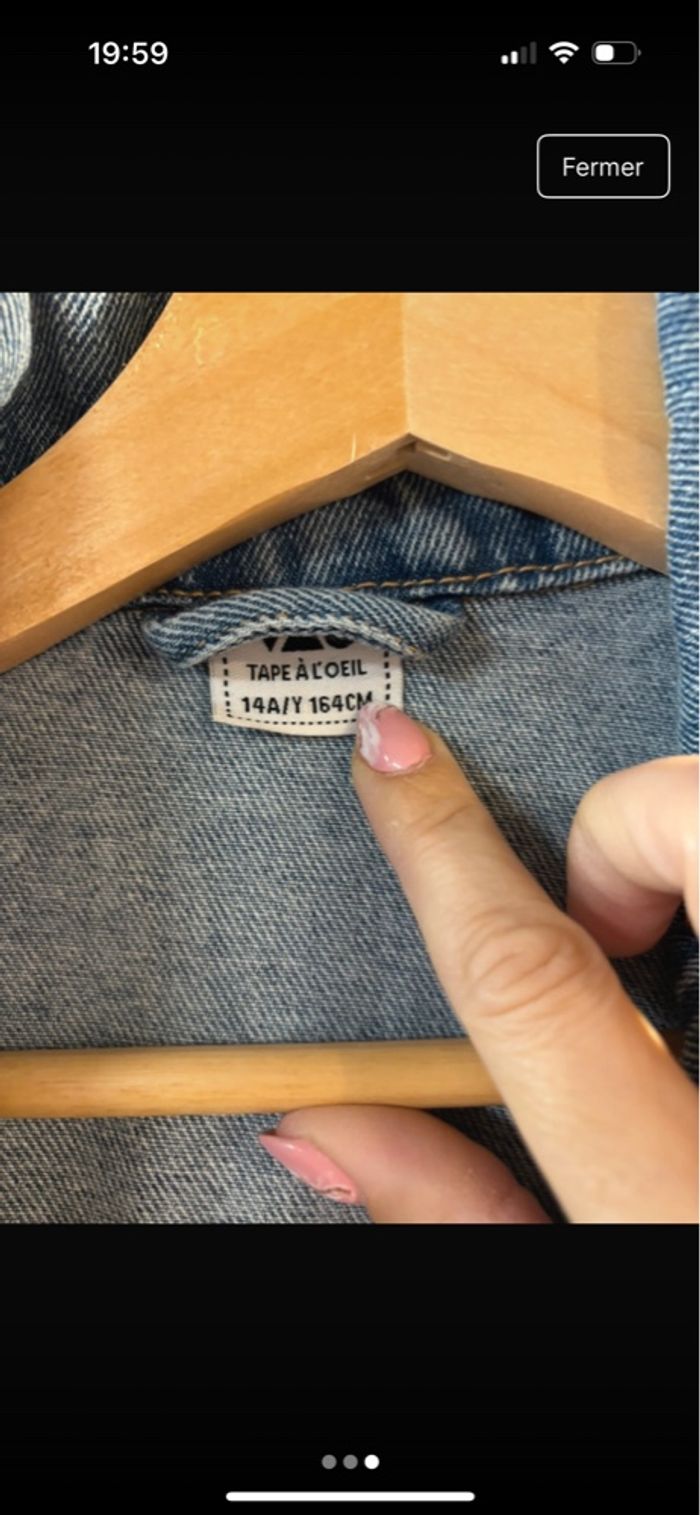 Veste en jean - photo numéro 3