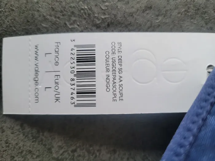 Soutien gorge Valege bleu indigo L neuf avec étiquette - photo numéro 8