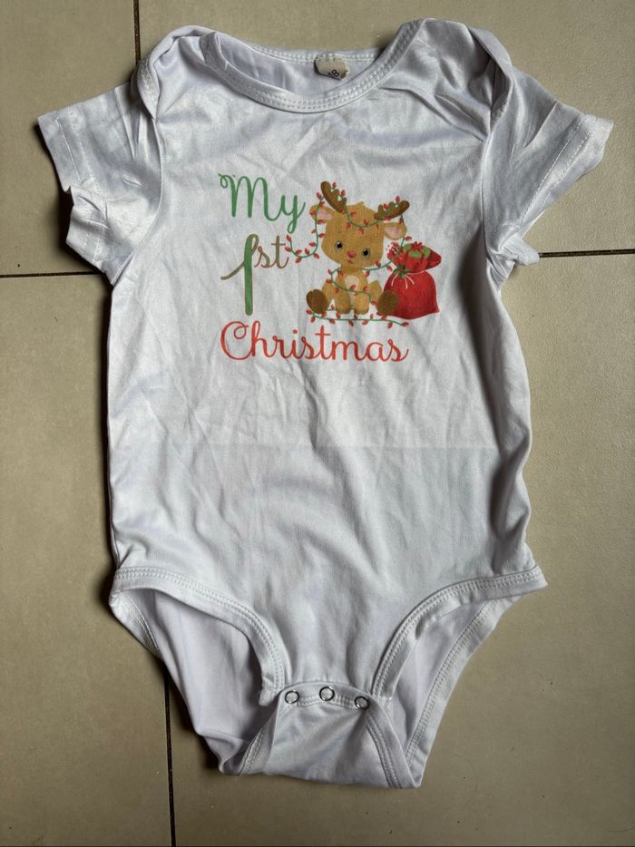 Body mon premier Noël Bébé 18 mois