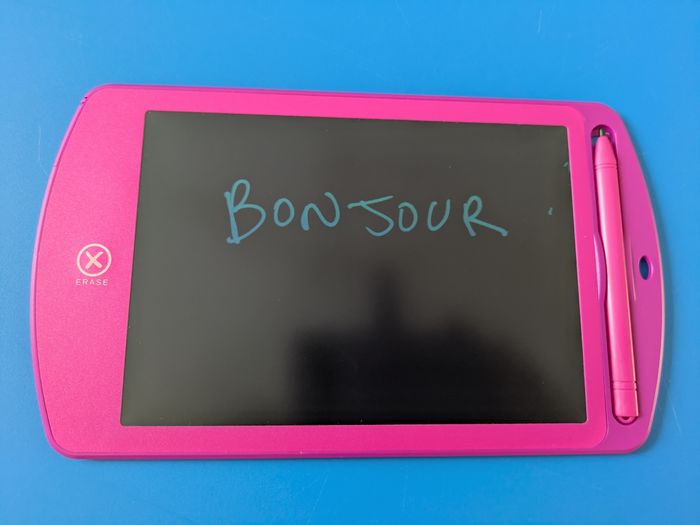 Ardoise électronique effaçable
