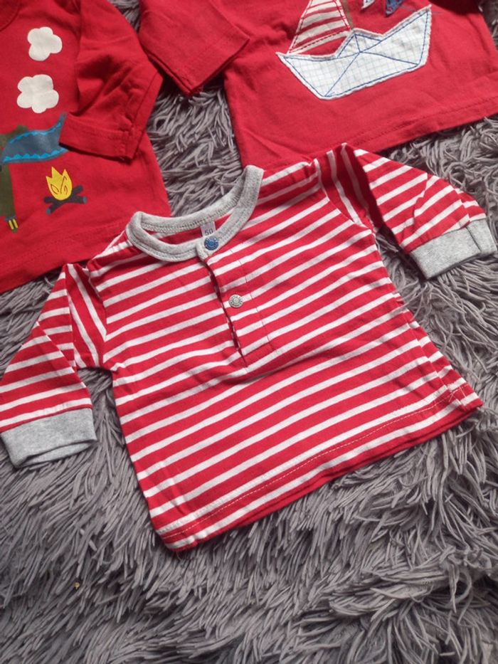 Lot de 3 t-shirts longues manches - photo numéro 5