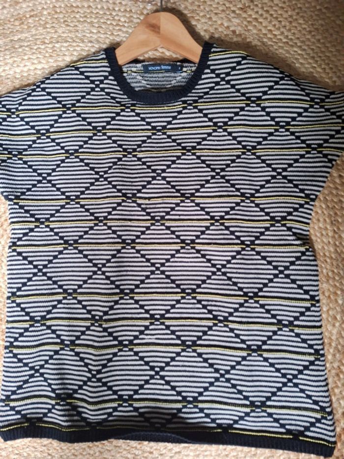 Petit pull monoprix manches courtes